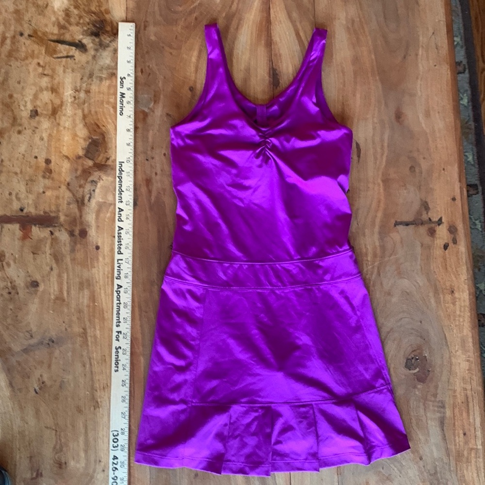 Calvin Klein magenta athletic (tennis, pickleball, jogging) dress.
